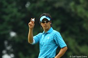 2009年 日本オープンゴルフ選手権競技 3日目 石川遼 応援ありがとう
