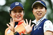 2017年 サントリーレディスオープンゴルフトーナメント 初日 種子田香夏＆三ヶ島かな