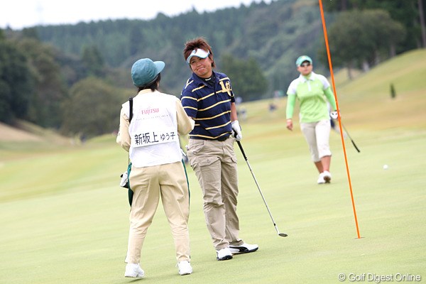 2009年 富士通レディース2日目 新坂上よう子