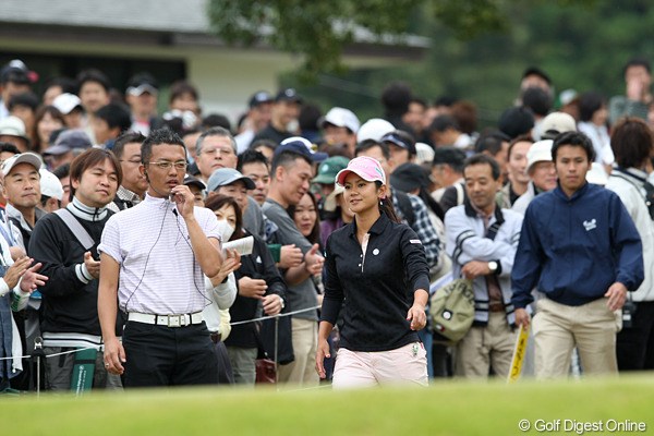 2009年 富士通レディース2日目 宮里藍