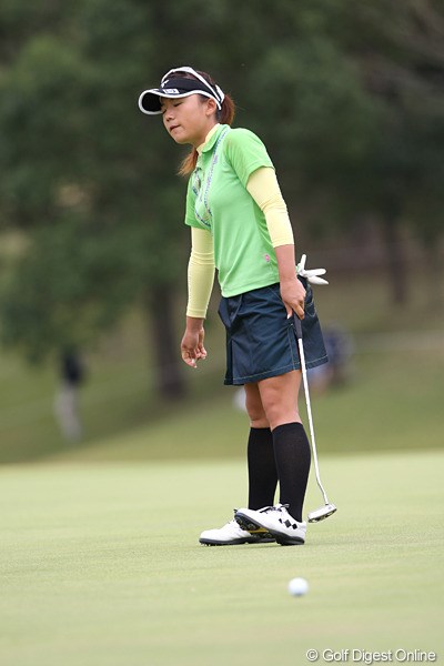 2009年 富士通レディース2日目 有村智恵