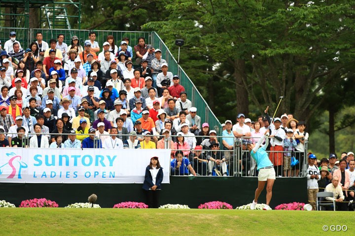 2017年 サントリーレディスオープンゴルフトーナメント 最終日 宮里藍