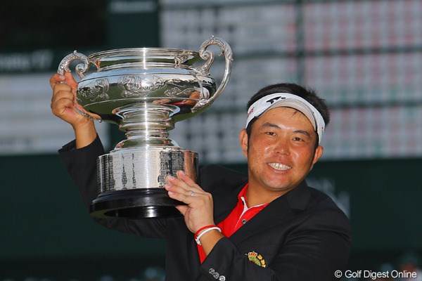 ツアー初優勝をメジャー大会の日本オープンで達成した小田龍一