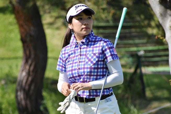 2017年 ルートインカップ 上田丸子グランヴィリオレディース 初日 安田彩乃