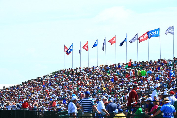 いいよね ここまで埋まるとさ 17年 全米オープン 初日 スタンド フォトギャラリー Gdo