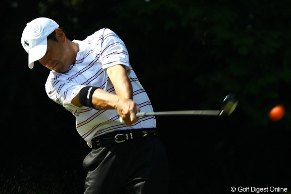 2009年 日本オープンゴルフ選手権競技 最終日 今野康晴6番ティショット
