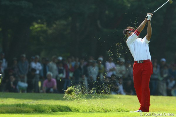 2009年 日本オープンゴルフ選手権競技 最終日 石川遼6番サードショット
