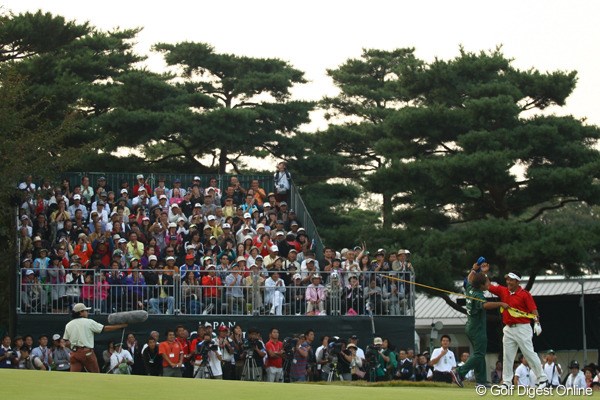 2009年 日本オープンゴルフ選手権競技 最終日 小田龍一 「まさか・・・初優勝がメジャーでイイですか？」