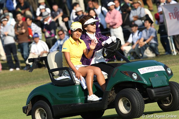 2009年 富士通レディース最終日 宮里藍