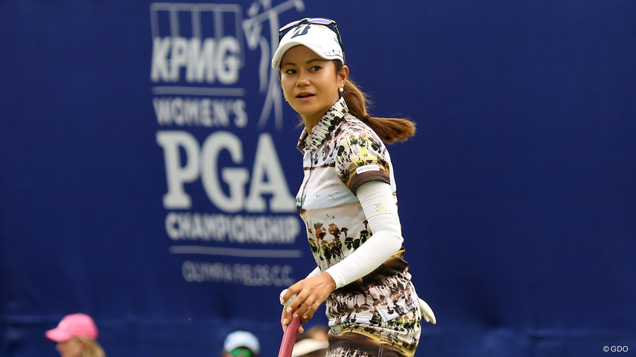 風と呼吸を合わせた宮里藍 粘りのプレーで暫定61位発進
