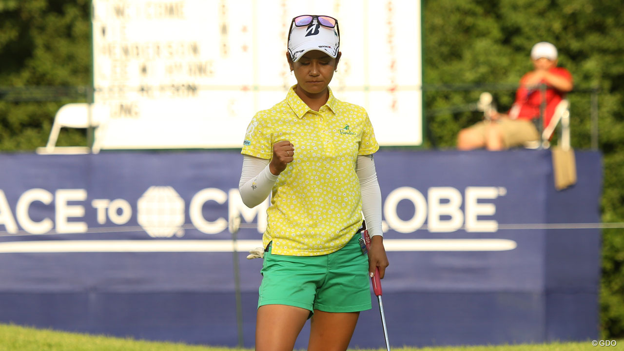 宮里藍の計算 カットライン上で決勝ラウンドへ
