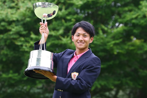 2017年 日本アマチュアゴルフ選手権 大澤和也 単独首位から出た大澤和也が粘りのゴルフで初タイトルを奪取！（提供：日本ゴルフ協会）