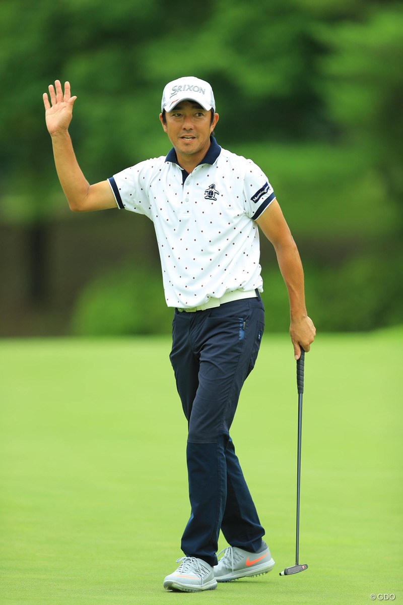 2017年 ダンロップ・スリクソン福島オープン 初日 山下和宏