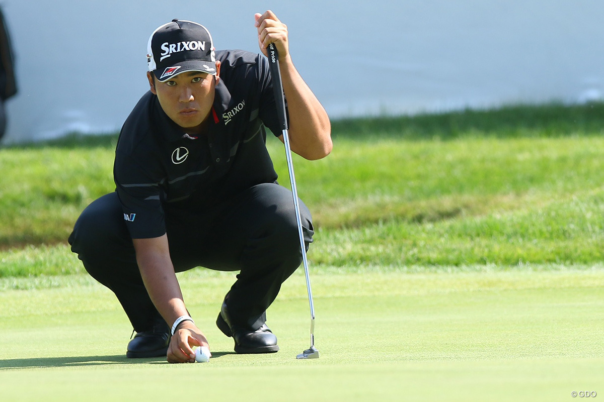 松山英樹は4打差15位発進 小平53位、谷原62位