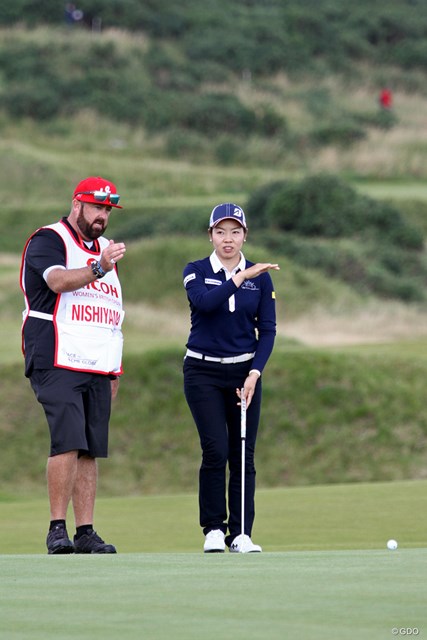 コワモテ地元キャディと二人三脚 西山ゆかりの順風 Lpgaツアー 米国女子 Gdo ゴルフダイジェスト オンライン