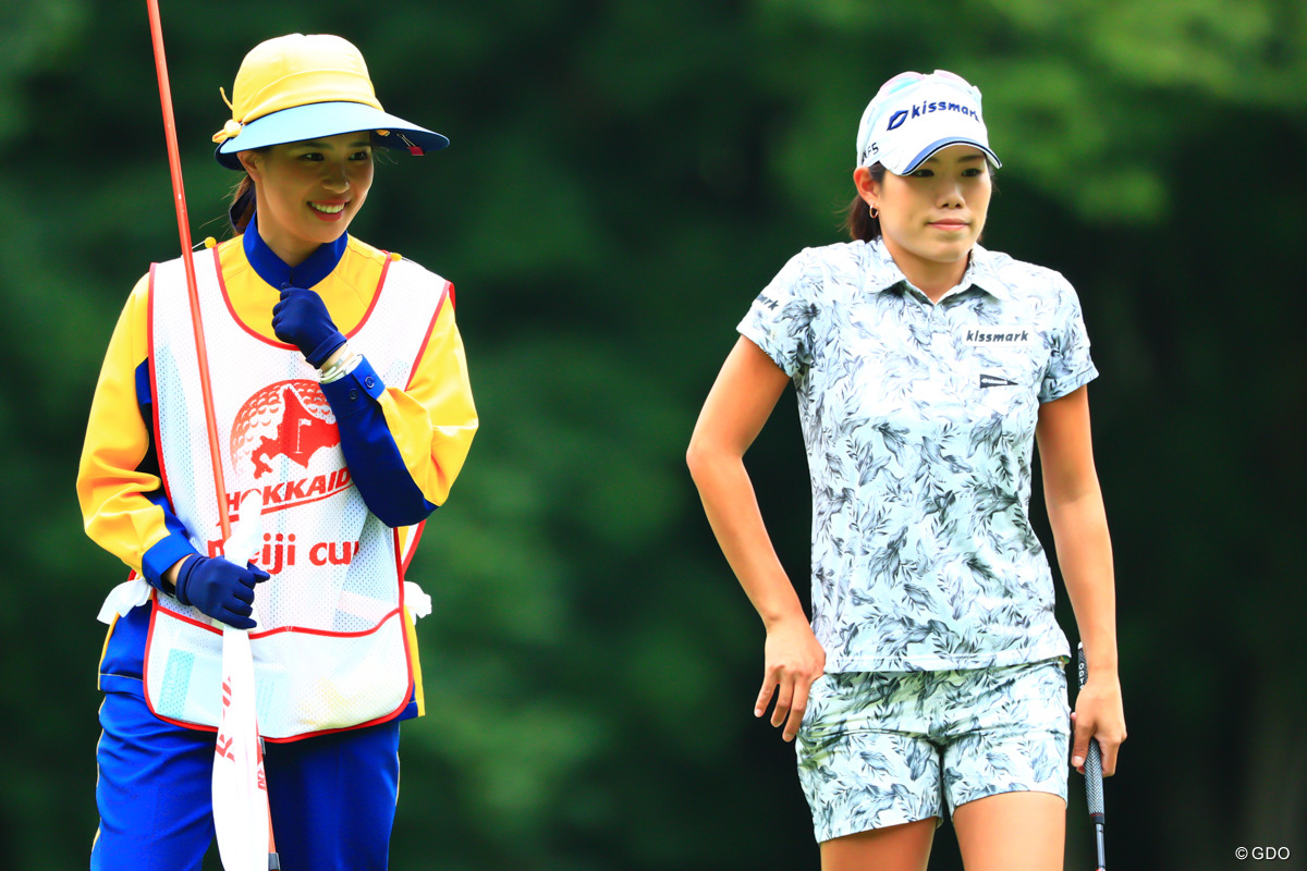山田成美が自身2度目の首位発進 苦い経験を力に 国内女子ツアー Lpga Gdo ゴルフダイジェスト オンライン