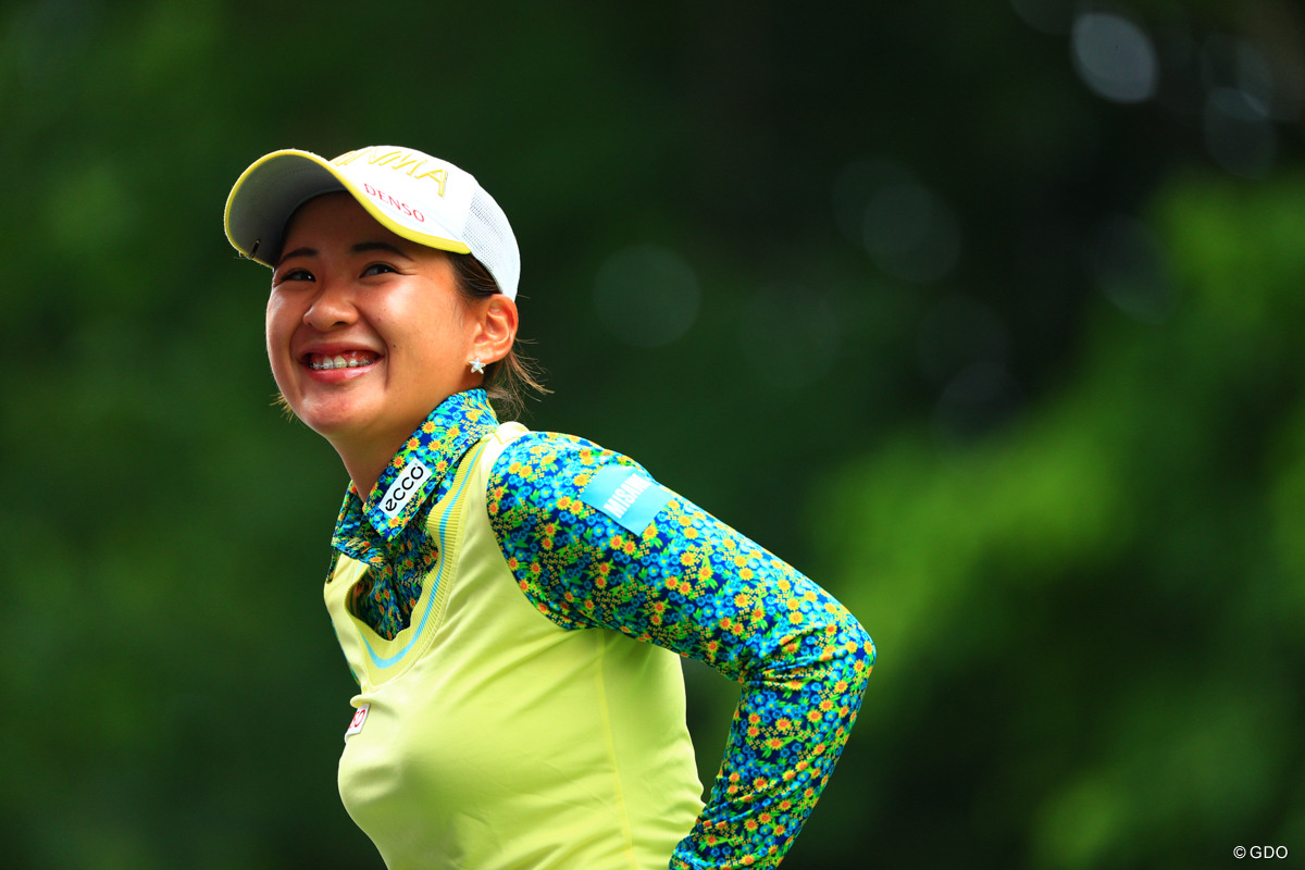 2017年 北海道meijiカップ 初日 永井花奈｜GDO ゴルフダイジェスト