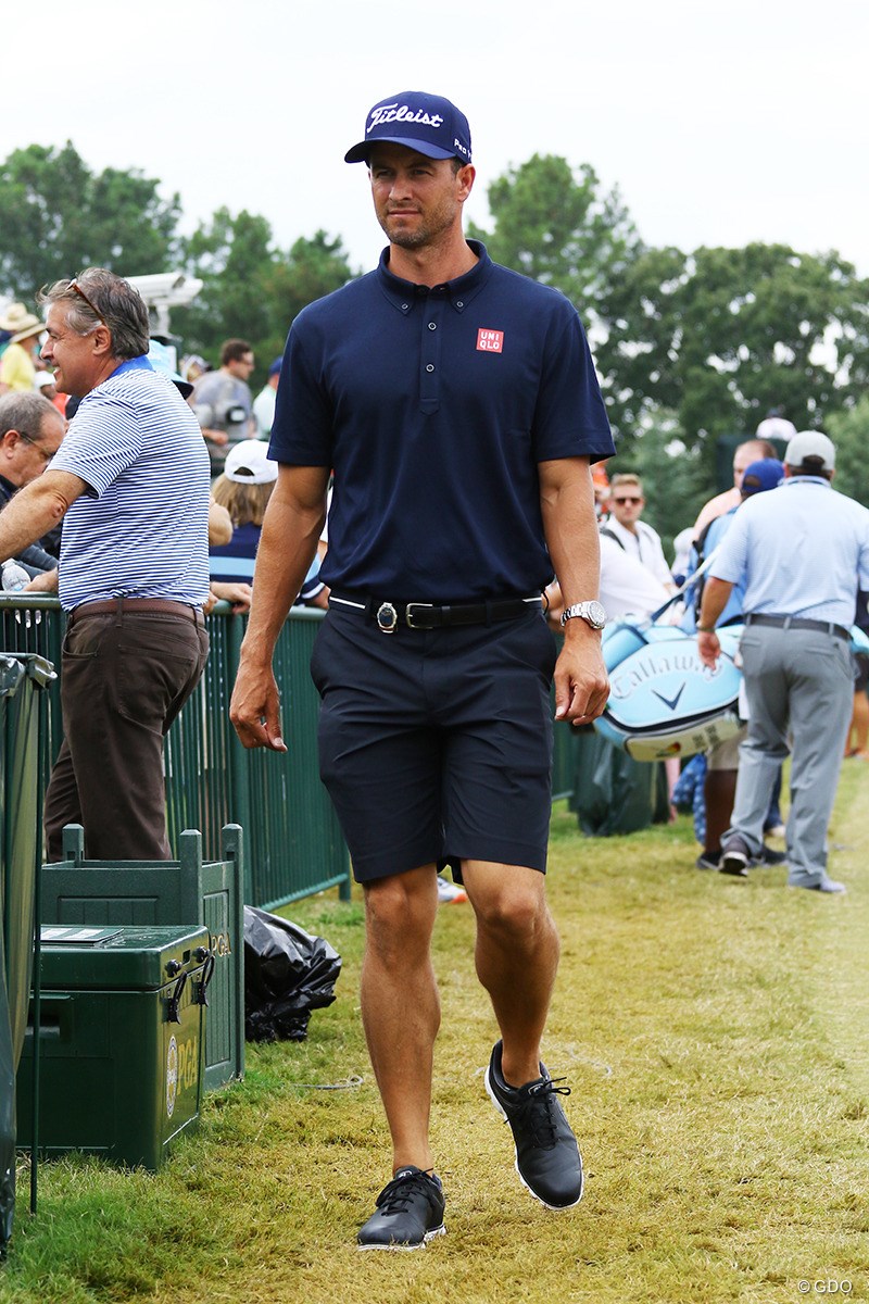 2017年 全米プロゴルフ選手権 事前 アダム・スコット ショートパンツ
