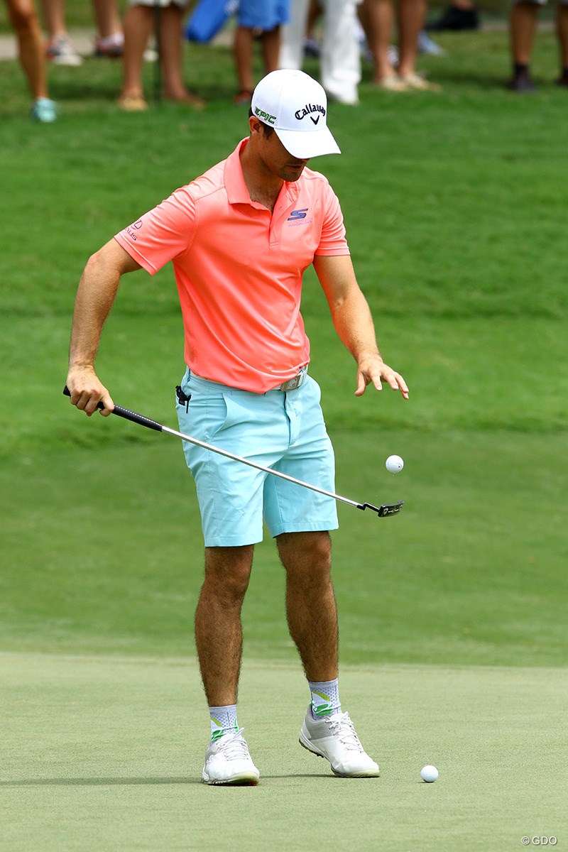 2017年 全米プロゴルフ選手権 事前 ウェズリー・ブライアン ショートパンツ