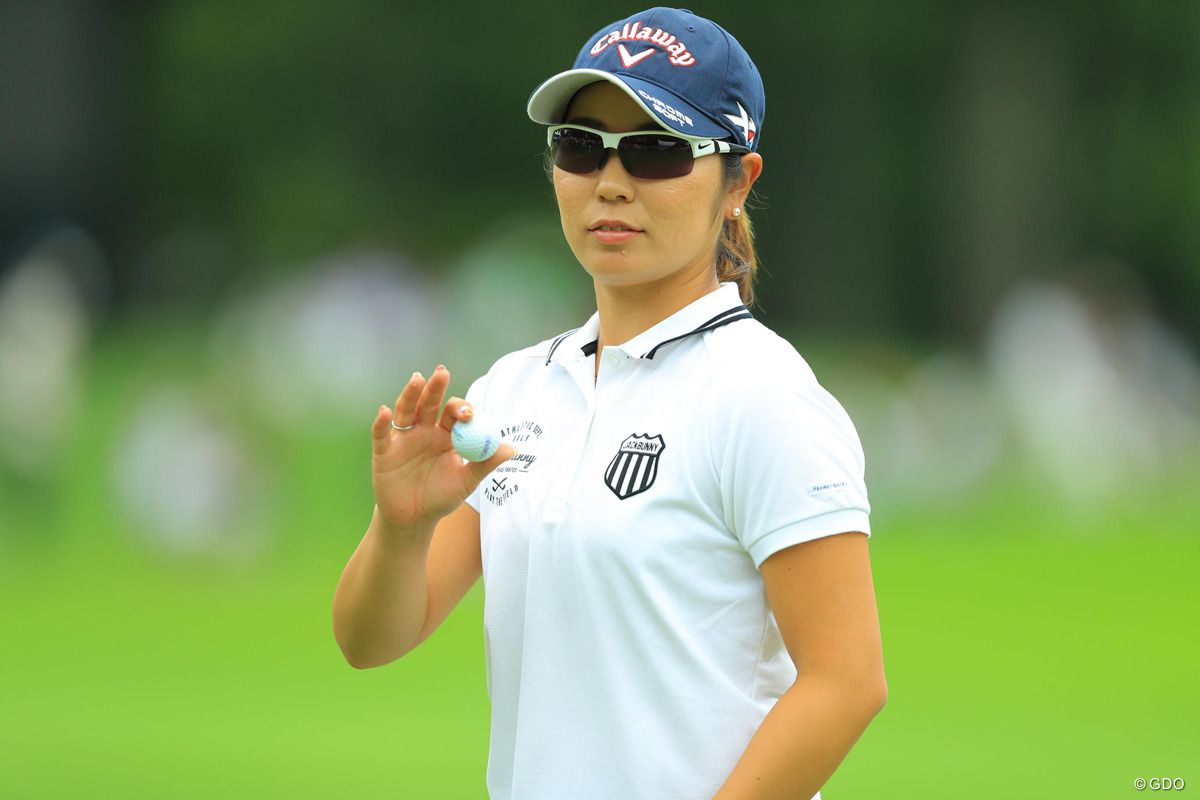比嘉真美子「早く3勝目がしたい」 4季ぶりVへ好発進