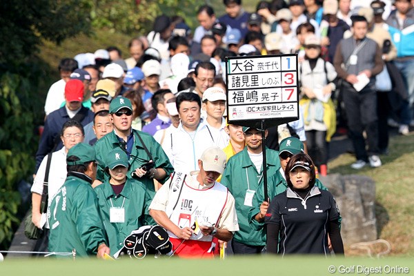 樋口久子IDC大塚家具レディス 2日目 福嶋晃子
