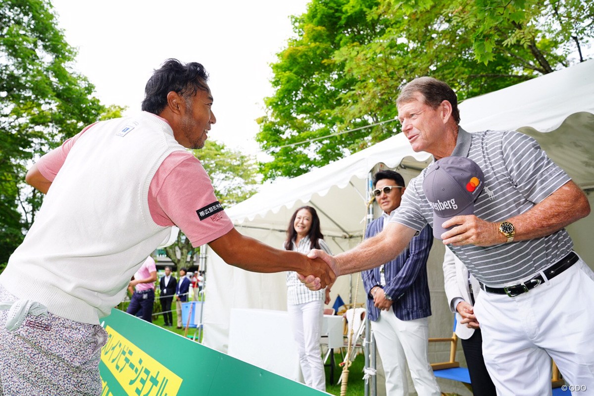 2017年 ネスレマッチプレーレクサス杯 初日 片山晋呉＆トム・ワトソン