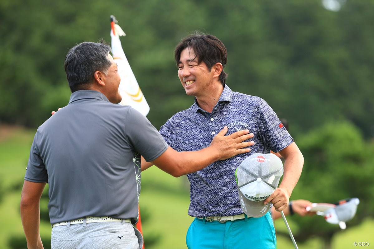 2017年 RIZAP KBCオーガスタゴルフトーナメント 2日目 深堀圭一郎
