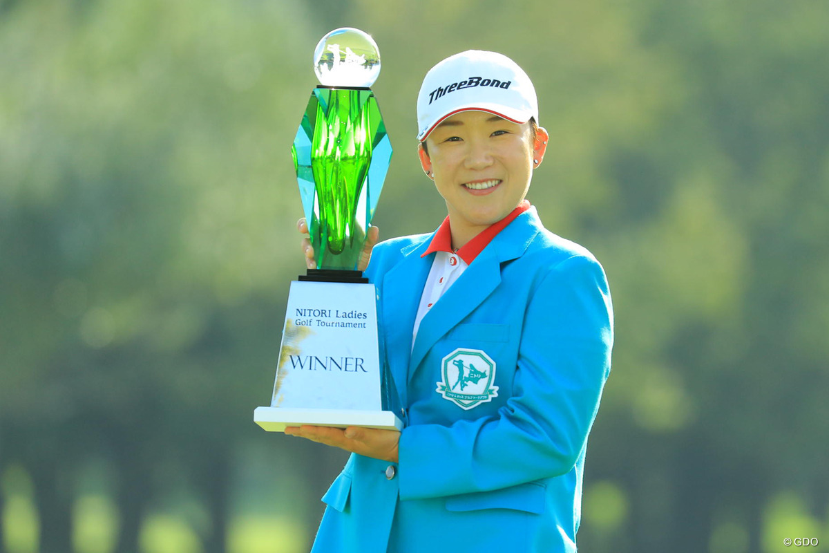 申ジエが今季初優勝 森田理香子6位