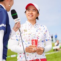 笑顔は可愛く、眉毛は太く。 2017年 ゴルフ5レディス プロゴルフトーナメント 最終日 O.サタヤ