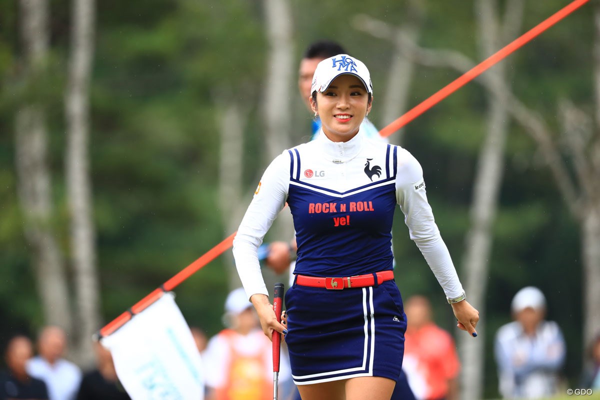 2017年 日本女子プロ選手権大会コニカミノルタ杯 初日 イ・ボミ