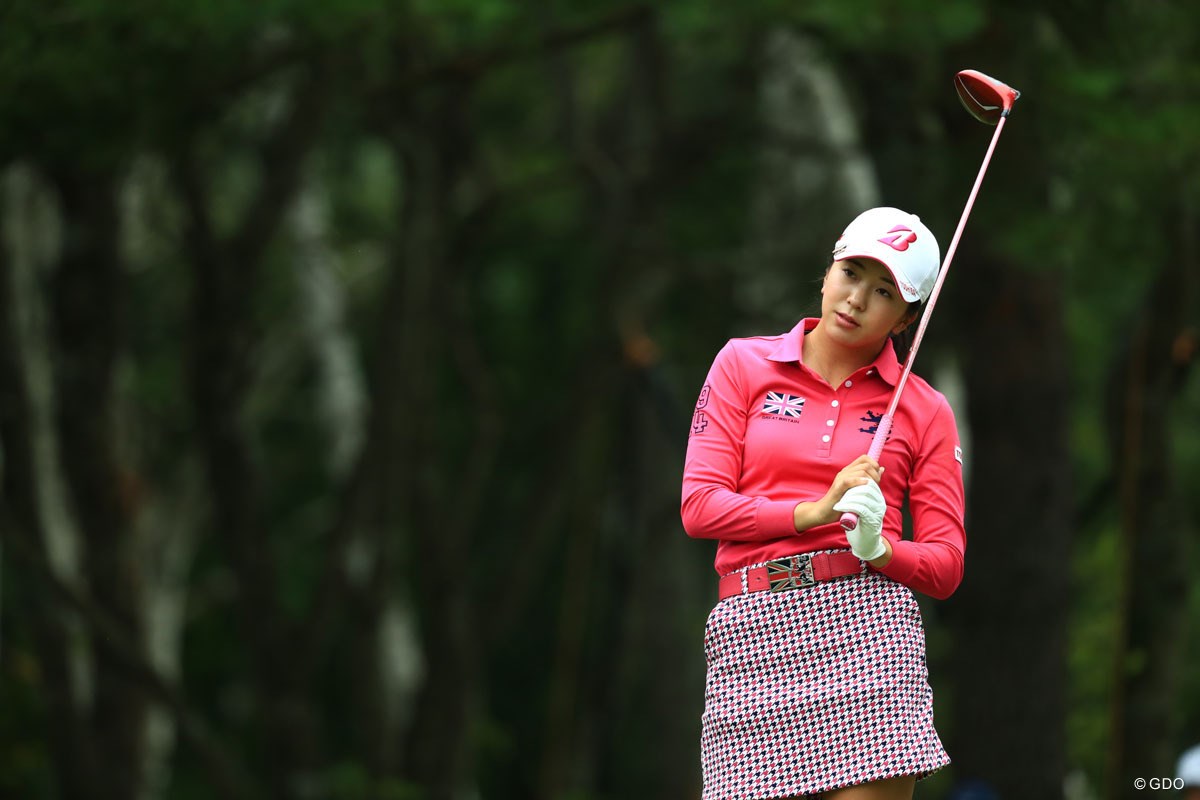 2017年 日本女子プロ選手権大会コニカミノルタ杯 初日 堀琴音