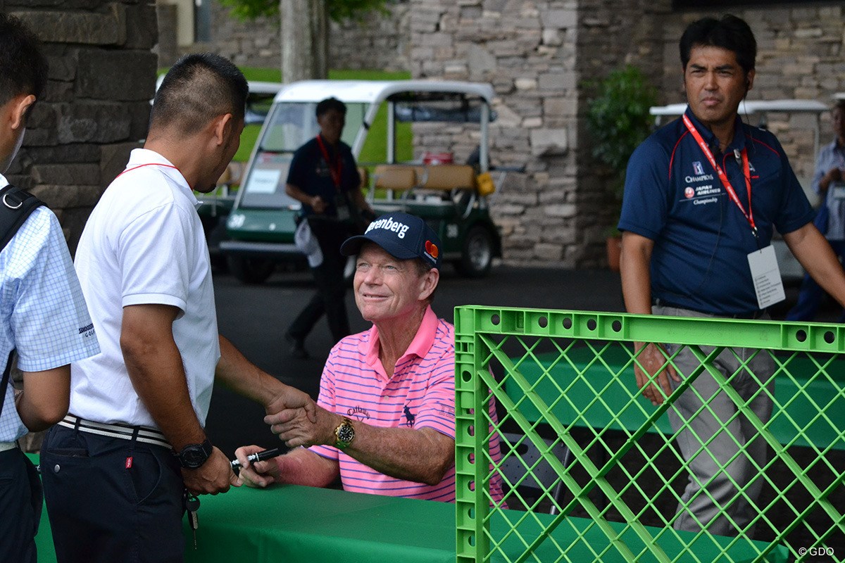 2017年 JAL選手権 初日 トム・ワトソン