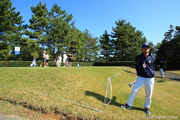 2009年 ミズノクラシック 初日 ボランティアさん
