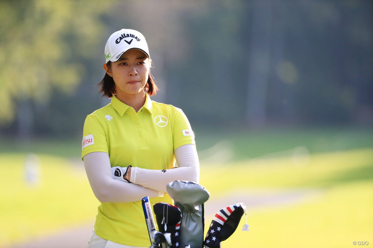 2017年 日本女子プロ選手権大会コニカミノルタ杯 2日目 柏原明日香