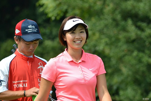 シャラポワ打法でいく 葭葉ルミが新ドラコン女王に名乗り 国内女子ツアー Lpga Gdo ゴルフダイジェスト オンライン
