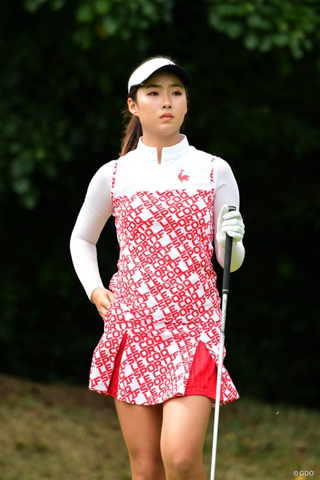 中国4000年の歴史が生んだ17歳の美少女ゴルファーも、残念ながら最下位。 2017年 マンシングウェアレディース東海クラシック 初日 ジー・イーファン