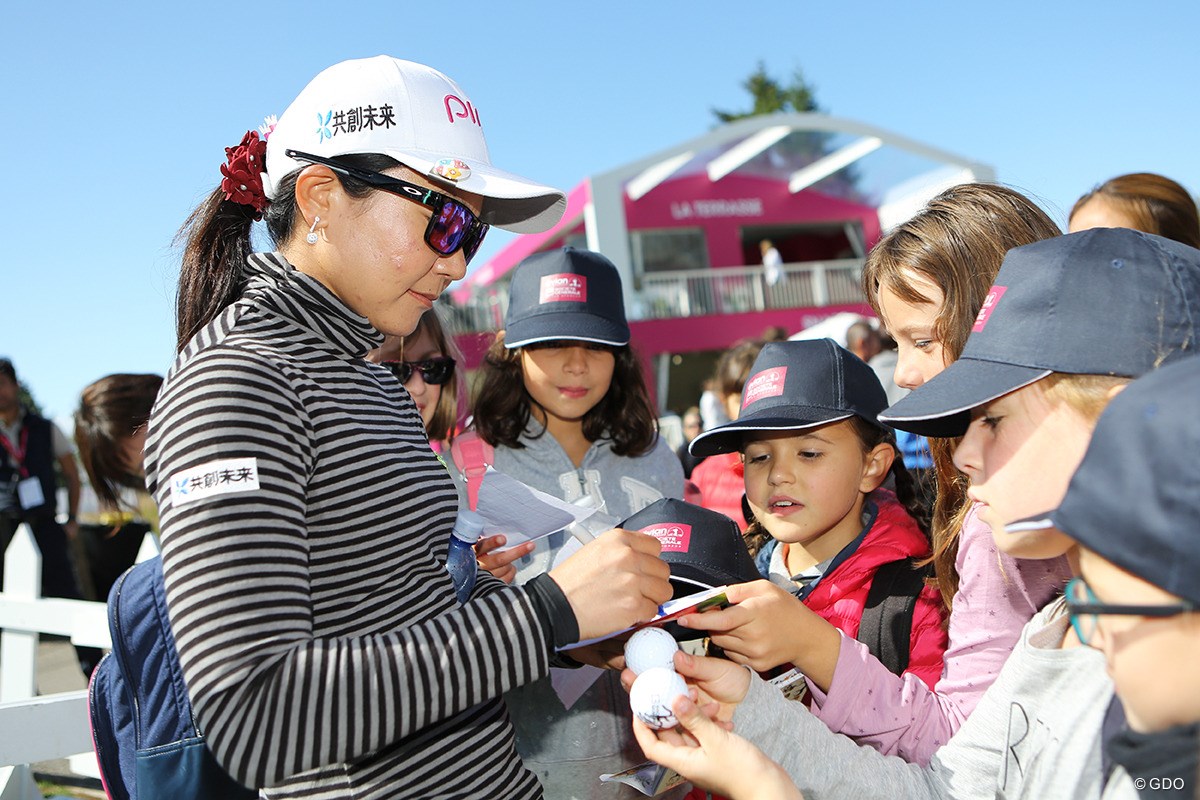 2017年 エビアン選手権 2日目 上原彩子