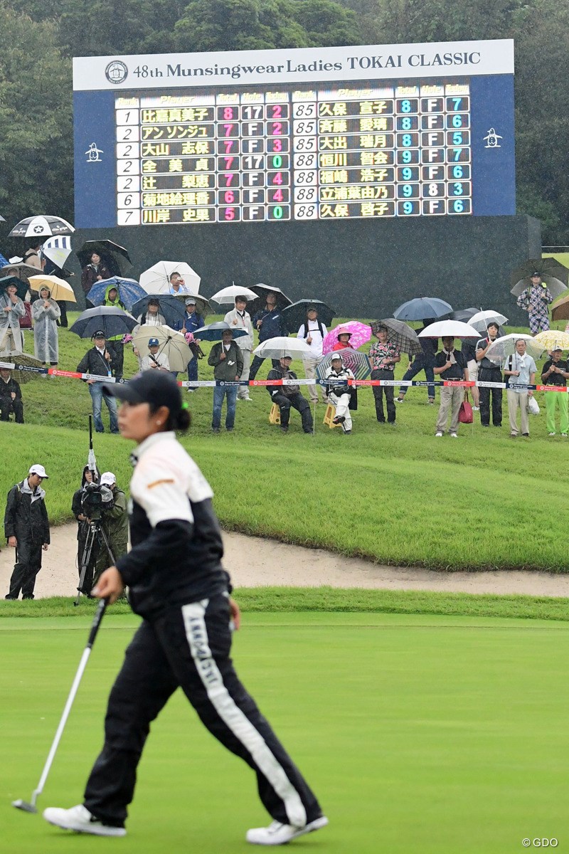 2017年 マンシングウェアレディース東海クラシック 2日目 比嘉真美子