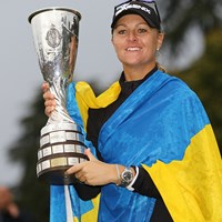 アンナ・ノルドクビストがプレーオフを制し、メジャー2勝目を挙げた 2017年 エビアン選手権 最終日 アンナ・ノルドクビスト