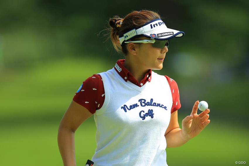 東北高出身の有村智恵 そろそろいいところみせたい 17年 ミヤギテレビ杯ダンロップ女子オープン 初日 有村智恵 フォトギャラリー Gdo 東北高出身の有村智恵 そろそろいいところみせたい 17年 ミヤギテレビ杯ダンロップ女子オープン 初日 有村智恵 フォトギャラリー Gdo