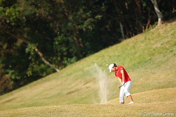 2009年 ミズノクラシック 最終日 中田美枝
