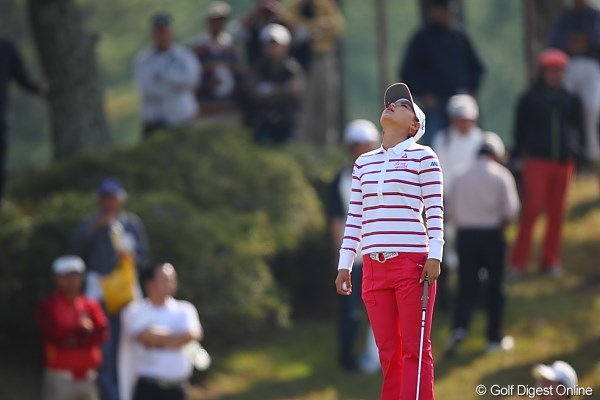 2009年 ミズノクラシック 最終日 横峯さくら