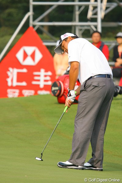 小田孔明は石川と並び17位タイフィニッシュ 貫禄ありました Wgc Hsbcチャンピオンズ最終日 小田孔明 フォトギャラリー Gdo