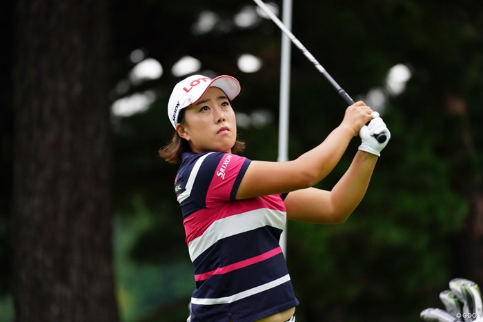 「65」をマークし暫定首位に立ったキム・ヘリム 2017年 日本女子オープンゴルフ選手権競技 初日 キム・ヘリム
