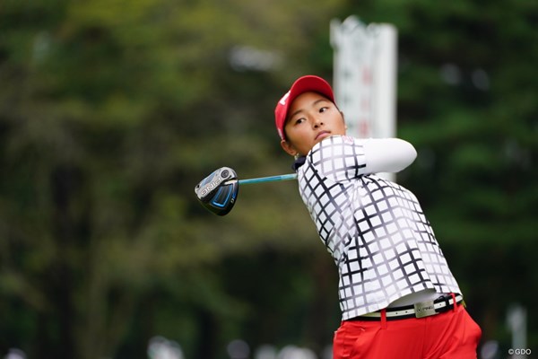 2017年 日本女子オープンゴルフ選手権競技 初日 平岡瑠依 17歳アマが5アンダーの暫定3位発進