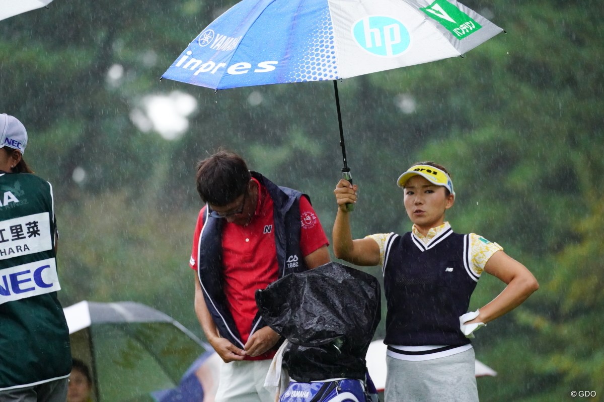 2017年 日本女子オープンゴルフ選手権競技 初日 有村智恵