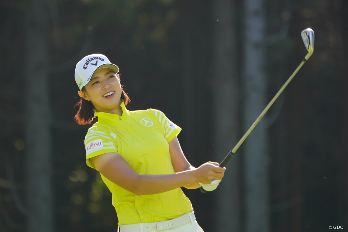 2017年 日本女子オープンゴルフ選手権競技 2日目 柏原明日架
