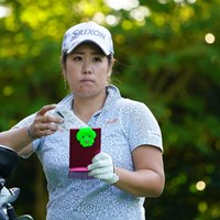 ガチャピンのクリップ。 2017年 日本女子オープンゴルフ選手権競技 2日目 柳澤美冴