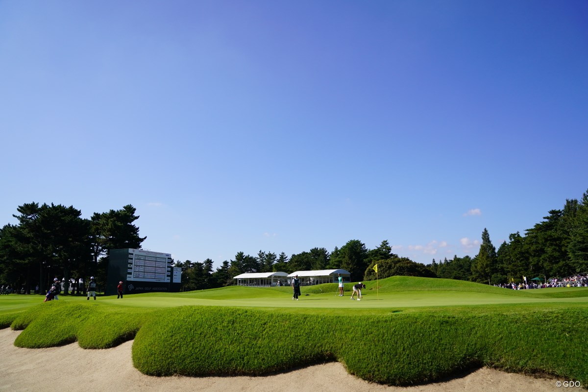 2017年 日本女子オープンゴルフ選手権競技 2日目 18番