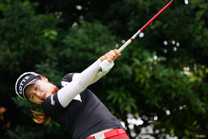 小さいのによく飛ばす。 2017年 日本女子オープンゴルフ選手権競技 3日目 チェ・ヘジン